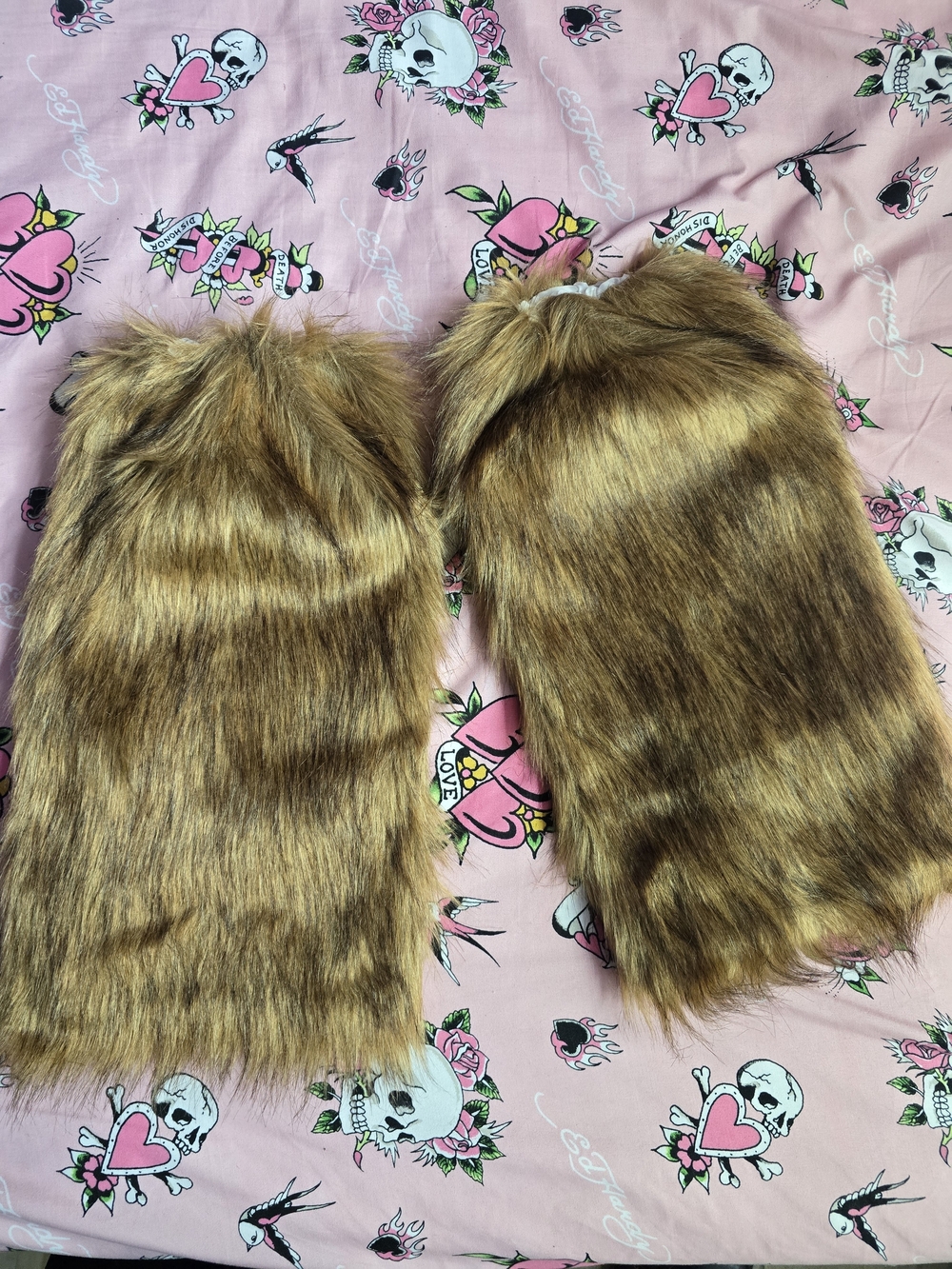 Faux Fur Leg Warmers/Boot Covers Party Girl